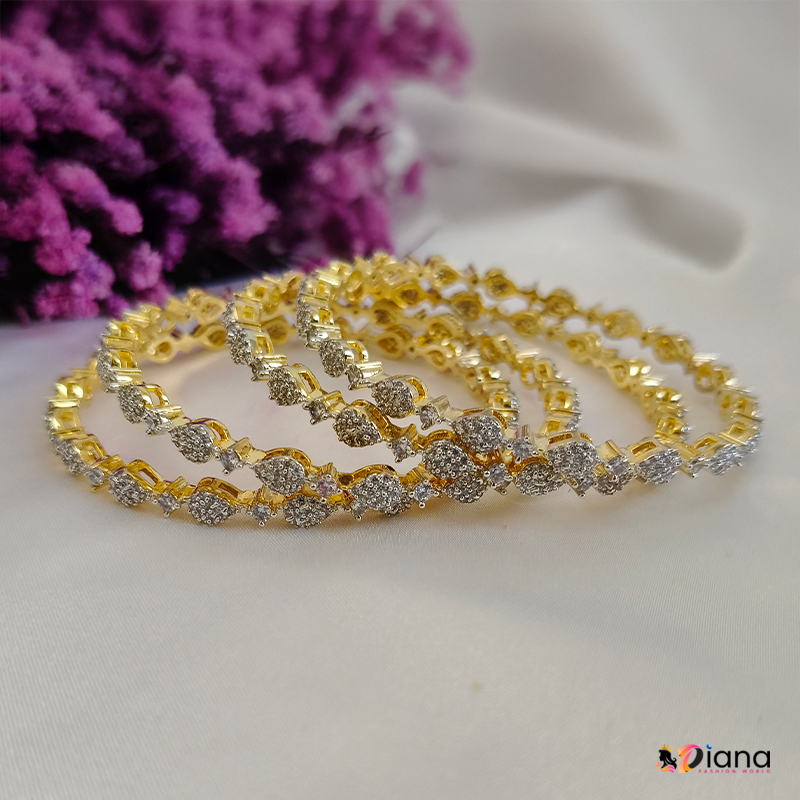 Diamond Replica CZ 4set Bangle