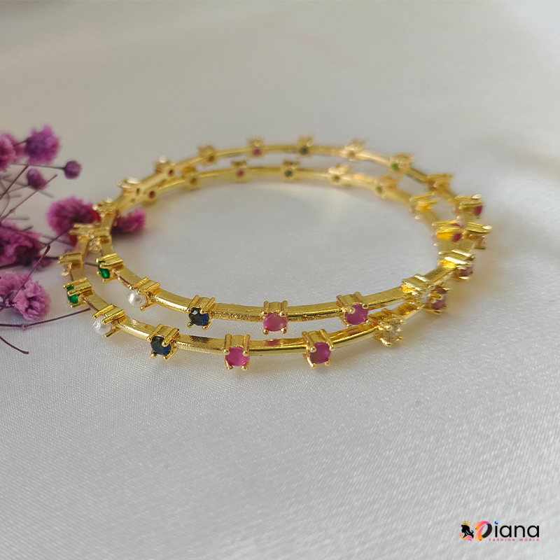 Imitation Navaratna Bangles